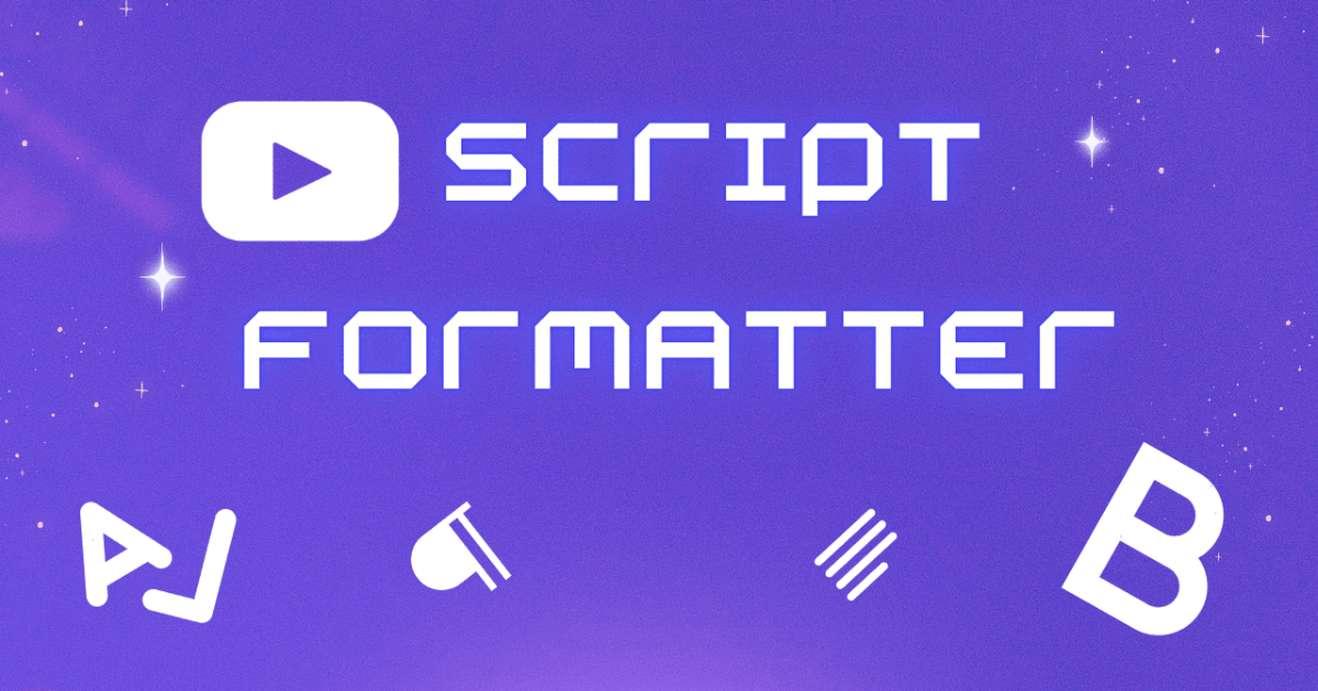Youtube Script Button Where Youtube Script Formatter Online Free